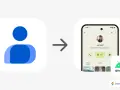 Enkel guide för att flytta kontakter från Android till iPhone. En ikon för kontakter övergår till en Android-telefon med kontaktinformation.
