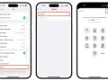 Inställningar för att ta bort PIN-kod för SIM-kortet. Telefonen ber dig ange PIN-koden för att låsa SIM-kortet.