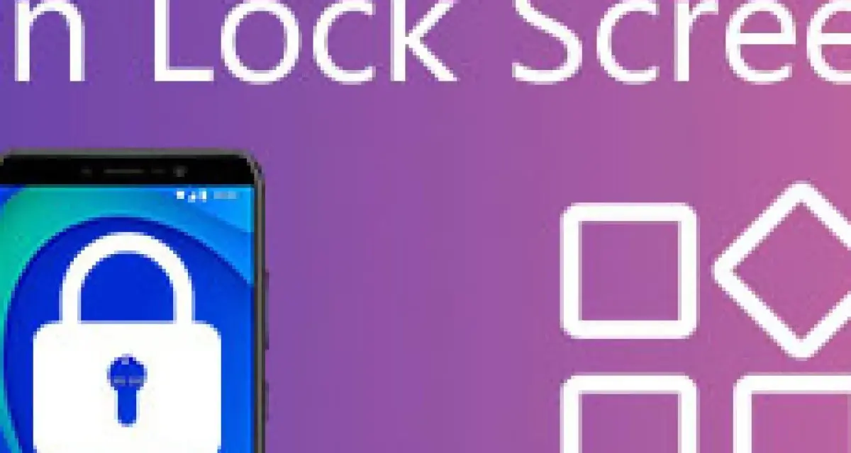 Samsung låsskärm med symbol för att ta bort pinkod.