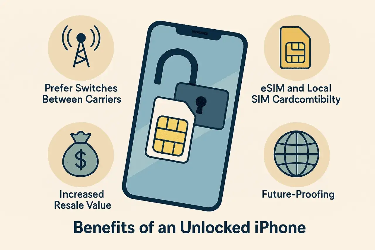 En uppl&aring;st iPhone ger frihet att byta operat&ouml;r, eSIM-kompatibilitet och &ouml;kat andrahandsv&auml;rde.