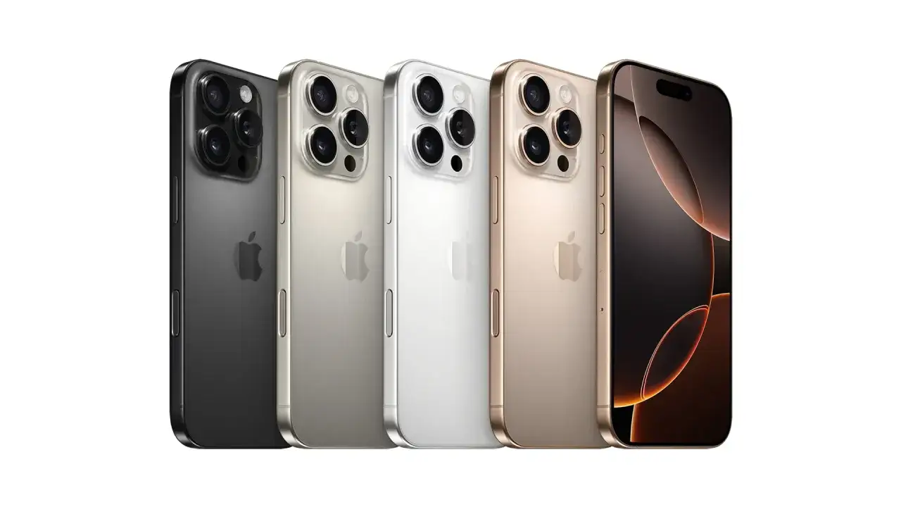 Fyra iPhones i olika färger: svart, silver, vit och guld. Perfekt för dig som vill byta iPhone till iPhone.