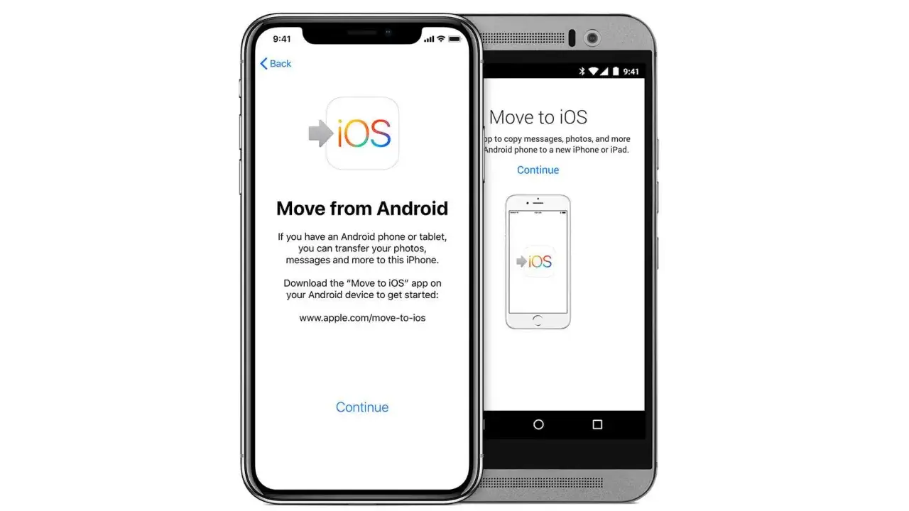 Hjälp att flytta kontakter från Android till iPhone med appen